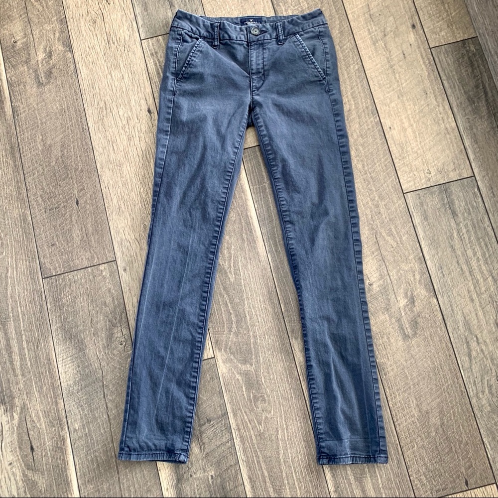 AMERICAN EAGLE SKINNY STRETCH CHINO PANT